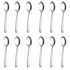 SOLEADER 12pc 5.1" 18/8 Stainless Steel Pointed Teaspoons