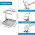 Pot Lid Holder Stainless Steel - Spoon Rest with Drip Tray Organizer
