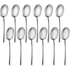 Große Servierlöffel 12er-Set – Edelstahl-Buffetlöffel 30 cm