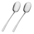 Große Servierlöffel 12er-Set – Edelstahl-Buffetlöffel 30 cm